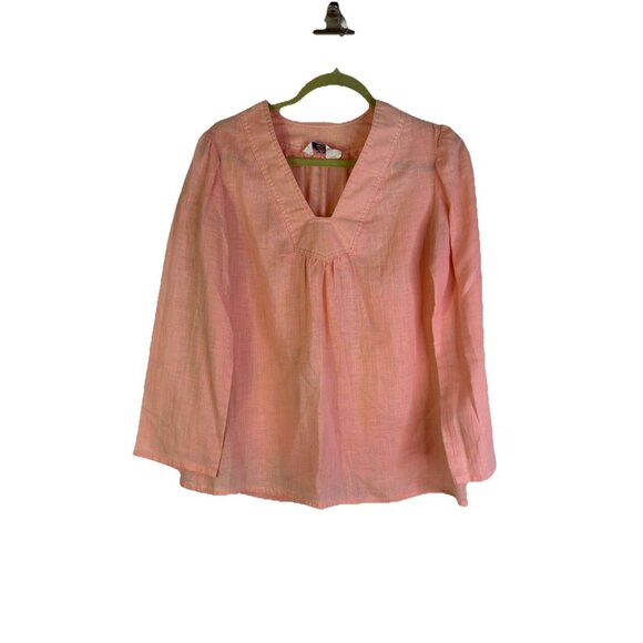 Vintage 70s Levis Big E Cotton Gauzy Flowy Shirt Peasant Milk Maid - Picture 1 of 8